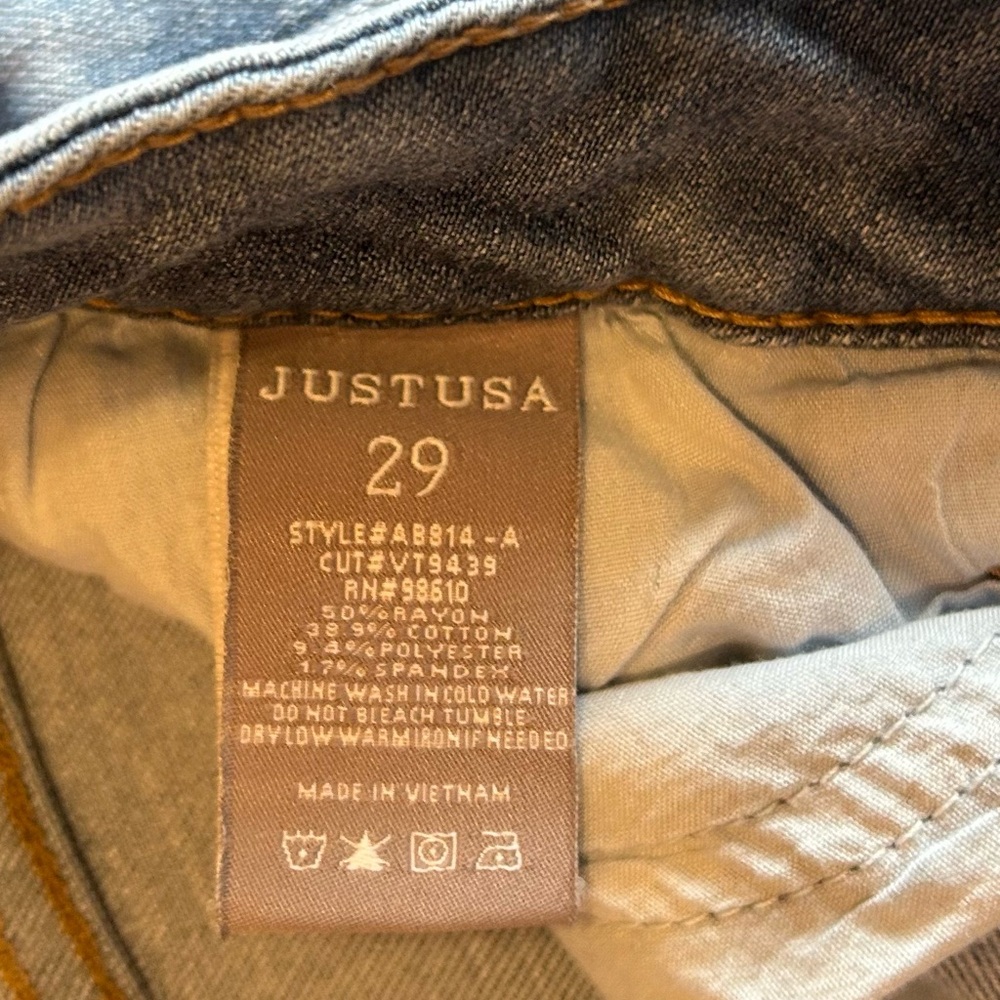 Women’s Jeans Just USA 29 - Picture 2 of 5